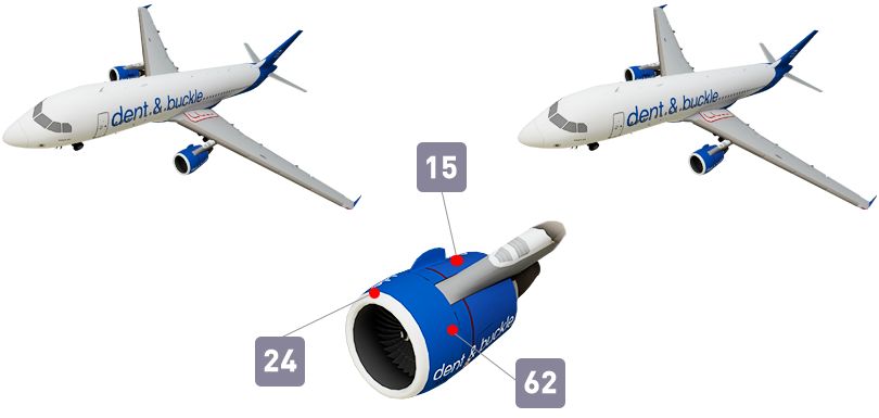 Aircraft Dent And Buckle Chart